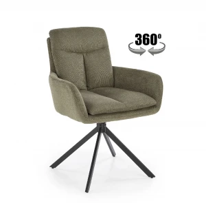 Крісло поворотне K536 Halmar оливковий