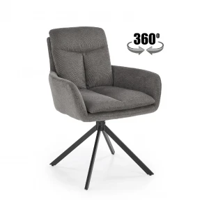 Кресло поворотное K536 Halmar серый