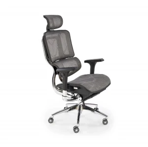 Кресло офисное ETHAN HALMAR серый