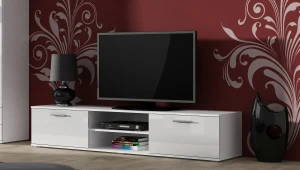 Тумба RTV SOHO 180 CAMA білий мат/білий глянець