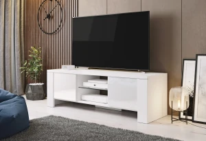 Тумба RTV WEST CAMA белый мат/белый глянец