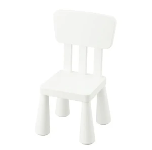 Стілець дитячий MAMMUT IKEA білий