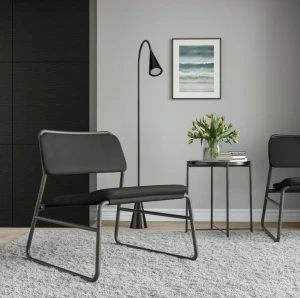Крісло LINNEBÄCK IKEA темно-сірий