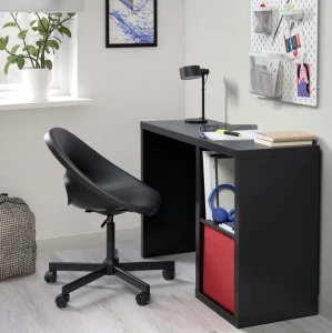 Письмовий стіл KALLAX IKEA чорно-коричневий