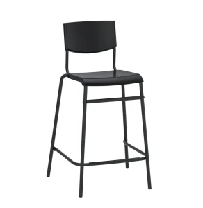 Стілець барний STIG IKEA чорний