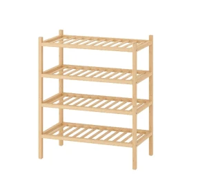 Комплект полок для обуви 2 шт VASSKÄR IKEA бамбук