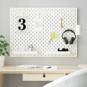 Доска перфорированная комбинированная SKÅDIS IKEA 60х76 белый 294.063.68