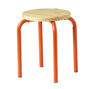 Табурет DOMSTEN IKEA помаранчевий