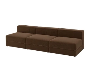 Диван модульный 5-местный JÄTTEBO IKEA темно-коричневый