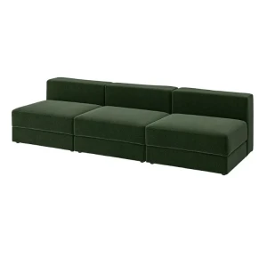 Диван модульный 5-местный JÄTTEBO IKEA темно-зеленый
