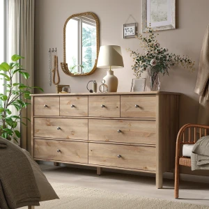 Комод 8ш STOREMOLLA IKEA 171х91 серо-коричневый