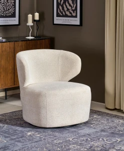 Крісло поворотне GLEN HALMAR бежевий Крісло поворотне GLEN HALMAR бежевий