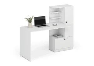 Стіл письмовий HOBAS HALMAR білий