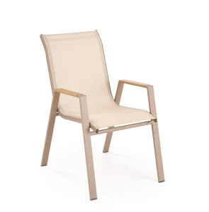 Стілець садовий HOVER HALMAR бежевий/капучино