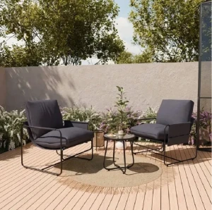 Комплект садових меблів NATTY ZENJOY сірий Комплект садових меблів NATTY ZENJOY сірий