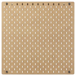 Дошка перфорована SKÅDIS IKEA 56х56 дерево