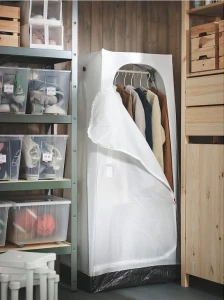 Гардероб VUKU IKEA білий