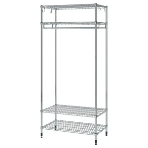 Стелаж з вішалкою для одягу OMAR IKEA 92x50x201 см