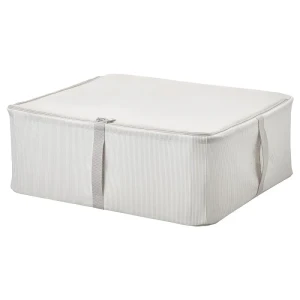 Контейнер для одягу HEMMAFIXARE IKEA 44x51x19 см біло-сіра смужка Контейнер для одягу HEMMAFIXARE IKEA 44x51x19 см біло-сіра смужка