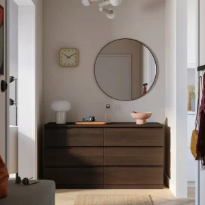 Комод STORKLINTA IKEA 140х50х75 см темно-коричневий Комод STORKLINTA IKEA 140х50х75 см темно-коричневий