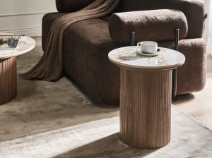 Стіл кавовий DORA BELIANI 45 см коричневий