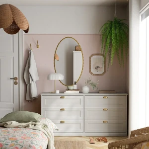 Комод FÅGELFJÄLLET IKEA 160×51×78 кремовий