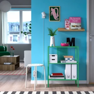 Стелаж BAGGEBO IKEA темно-зелений Стелаж BAGGEBO IKEA темно-зелений
