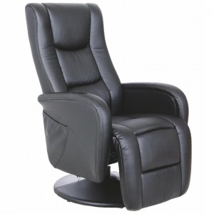 Розкладне крісло з функцією масажу PULSAR HALMAR чорний