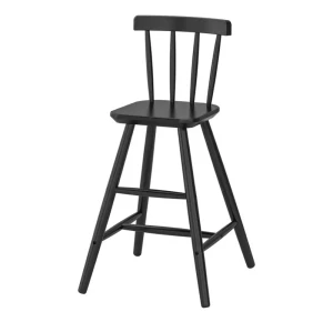 Стілець дитячий AGAM IKEA чорний