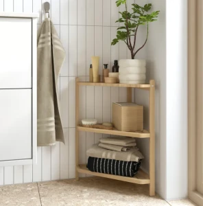 Полиця кутова STEGESUND IKEA светлый бамбук
