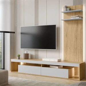 Панель Flore Cama 50 дуб тайга/серый
