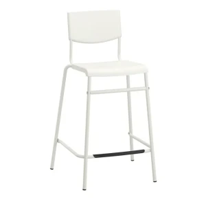 Стул барный STIG IKEA белый