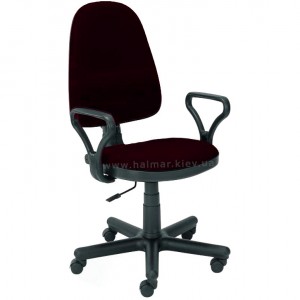 Кресло офисное BRAVO HALMAR (коричневый)
